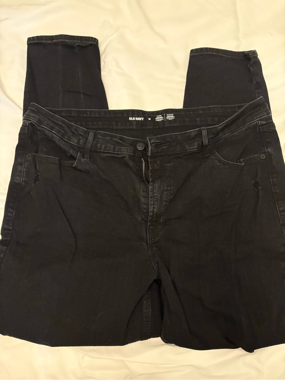 Old Navy Black Women’s Super Skinny Jeggings